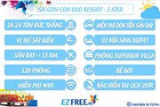 [Free&Easy] 02 đêm Resort 3* Sài Gòn Côn Đảo