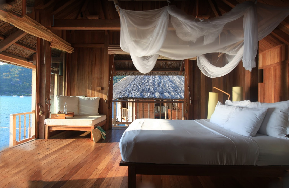 Phòng ngủ cực êm ái và sang trọng tại Six Sen Côn Đảo Resort