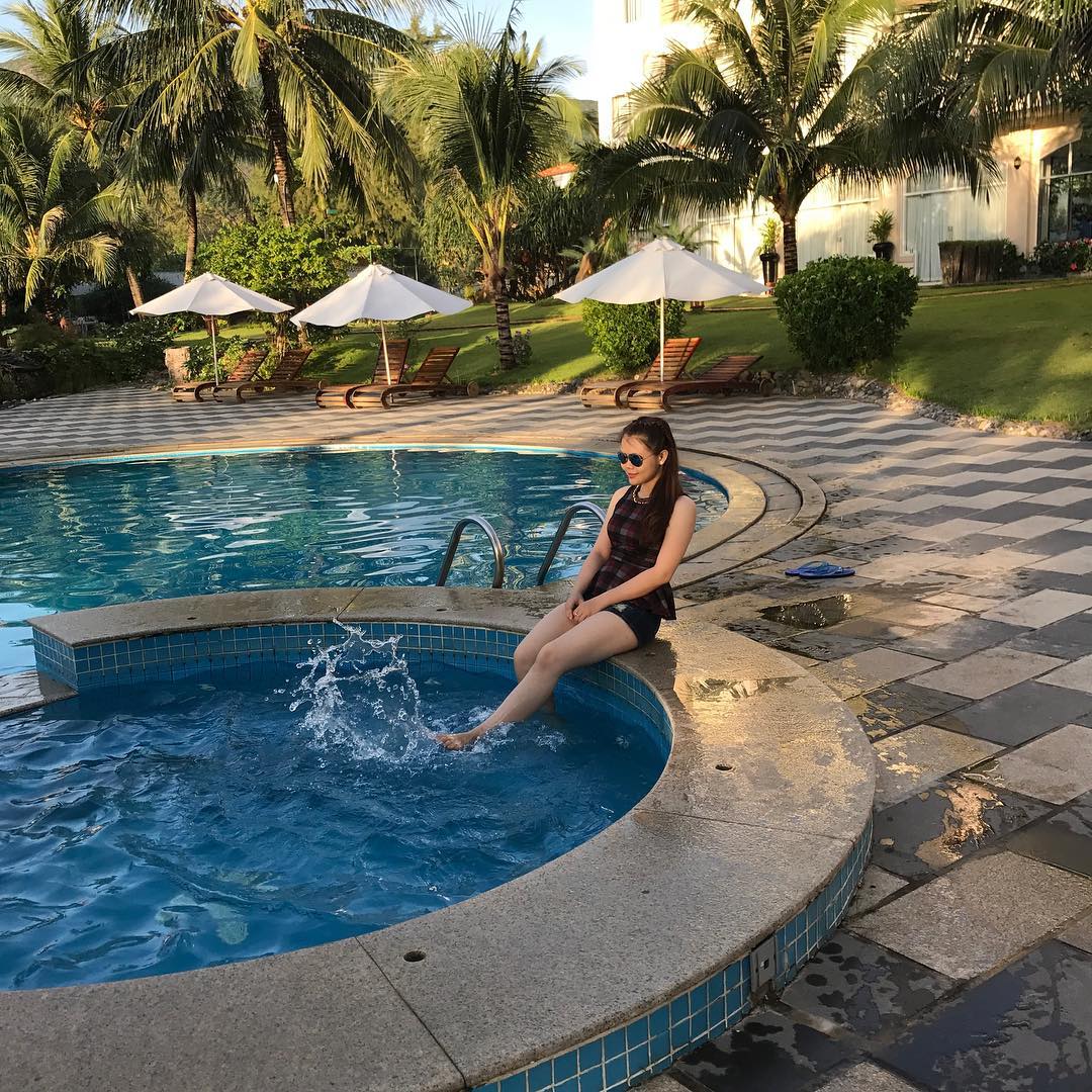 Bể bơi và cảnh quan ở Côn Đảo Resort