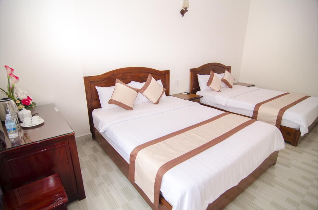 Phòng nghỉ tiêu chuẩn 2 giường đơn tại khách sạn Thủy Thành Côn Đảo